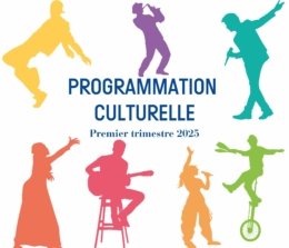 Programme culturel du 1er trimestre 2025