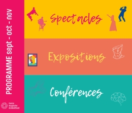 Programme culture & conférences 4ème trimestre