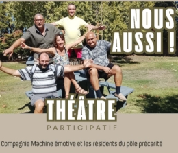 Spectacle « nous aussi ! » dans le jardin le Patio