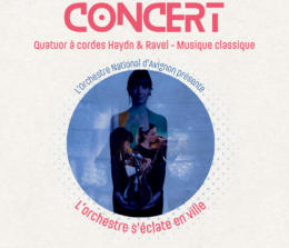 Un concert de musique classique par l’Orchestre National d’Avignon